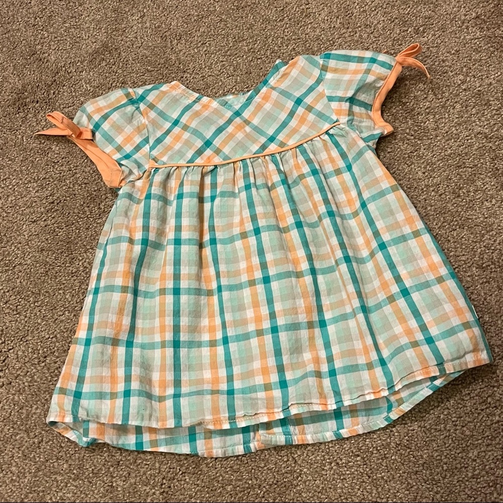 Rufflebutts 6-12 month button back dress